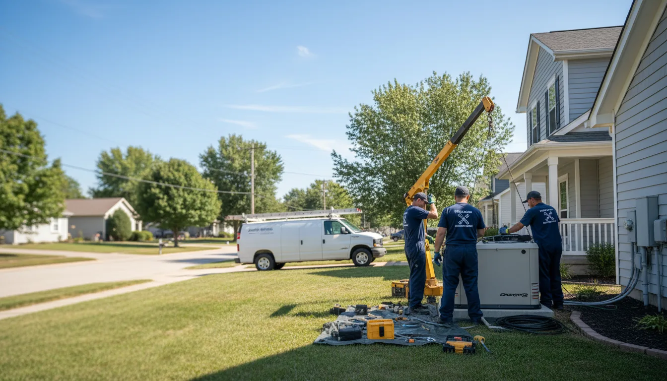 Generator Installation in Wood River, IL near me